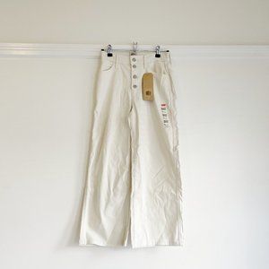 Levi’s Mile High Cropped Wide Leg Jeans